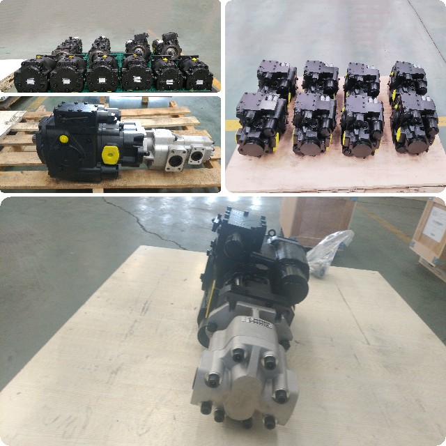 Dredging and trenching machine hydraulic pump motor
