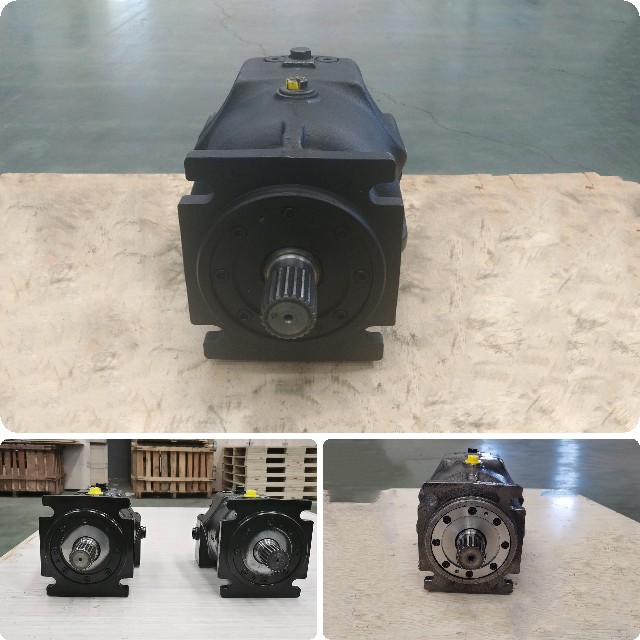 Combine harvester plunger motor customization