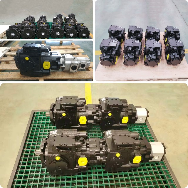 Hydraulic pump motor system with strong anti-pollution ability
