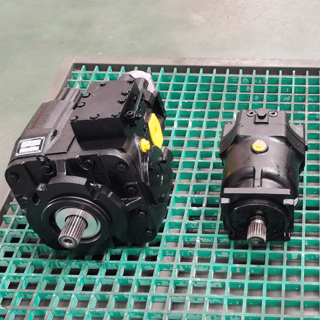 Harvester axial piston pump